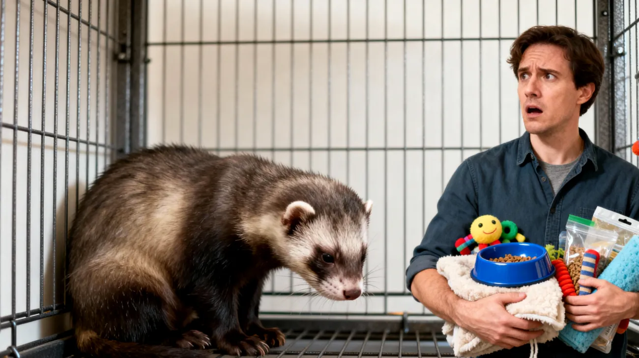 Erwachsene Frettchen benötigen spezielle Pflegeprodukte und Zubehör, die auf ihre einzigartigen Bedürfnisse abgestimmt sind, jedoch sind viele Halter unsicher über die richtige Auswahl von Käfigausstattung, Spielzeug, Pflegeutensilien und Sicherheitszubehör"
