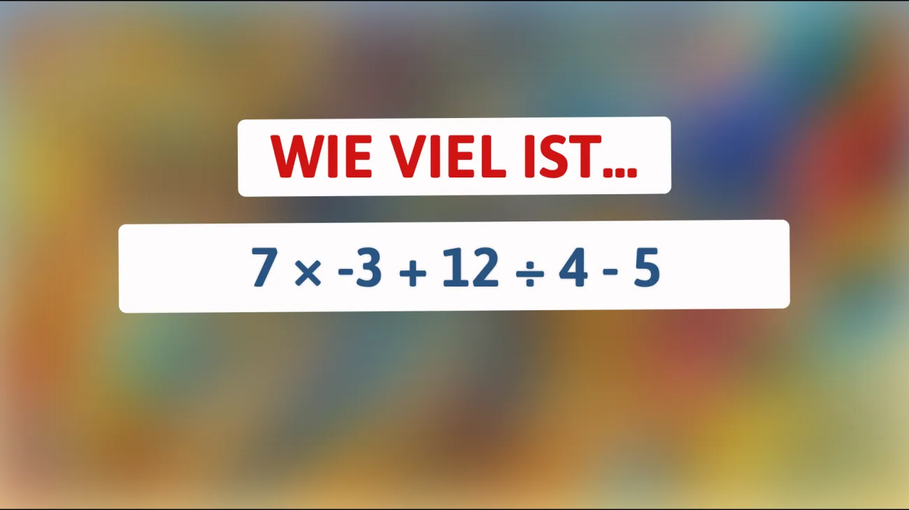 Nur 1% der Menschen können dieses mathematische Rätsel lösen – gehören Sie dazu?"